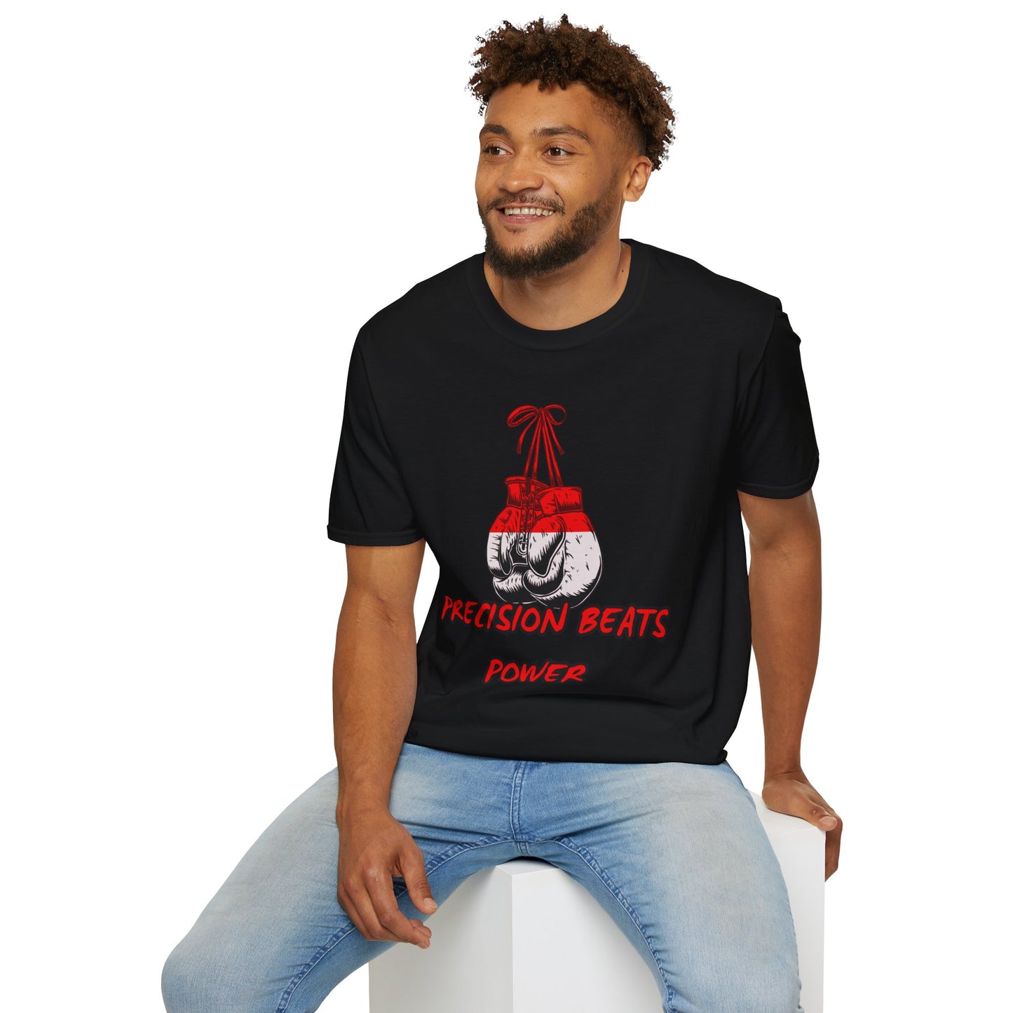 Precision Beats Power t-shirt