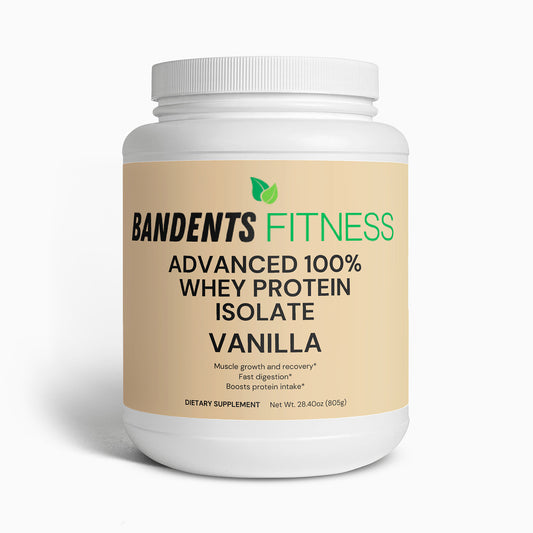 Advanced 100% Whey Protein Isolate (Vanilla)